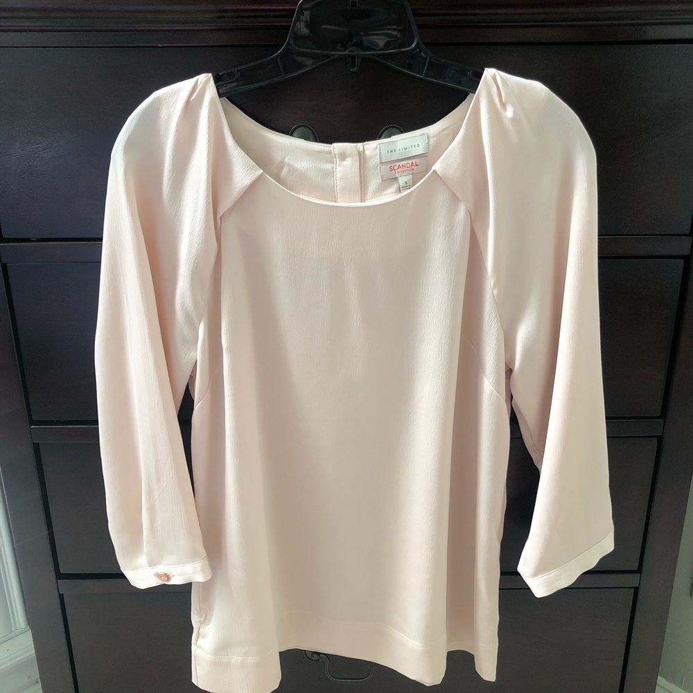 Light pink blouse